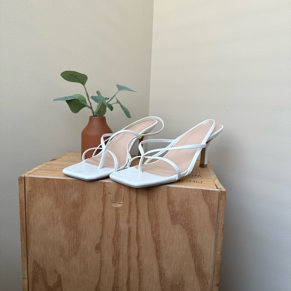White heels from SHEIN